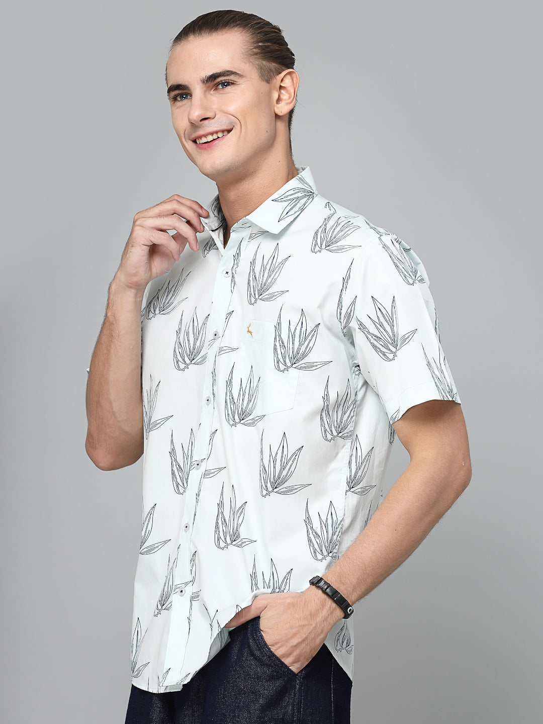 valbone-men-s-Leaf-printed-giza-cotton-casual-shirt