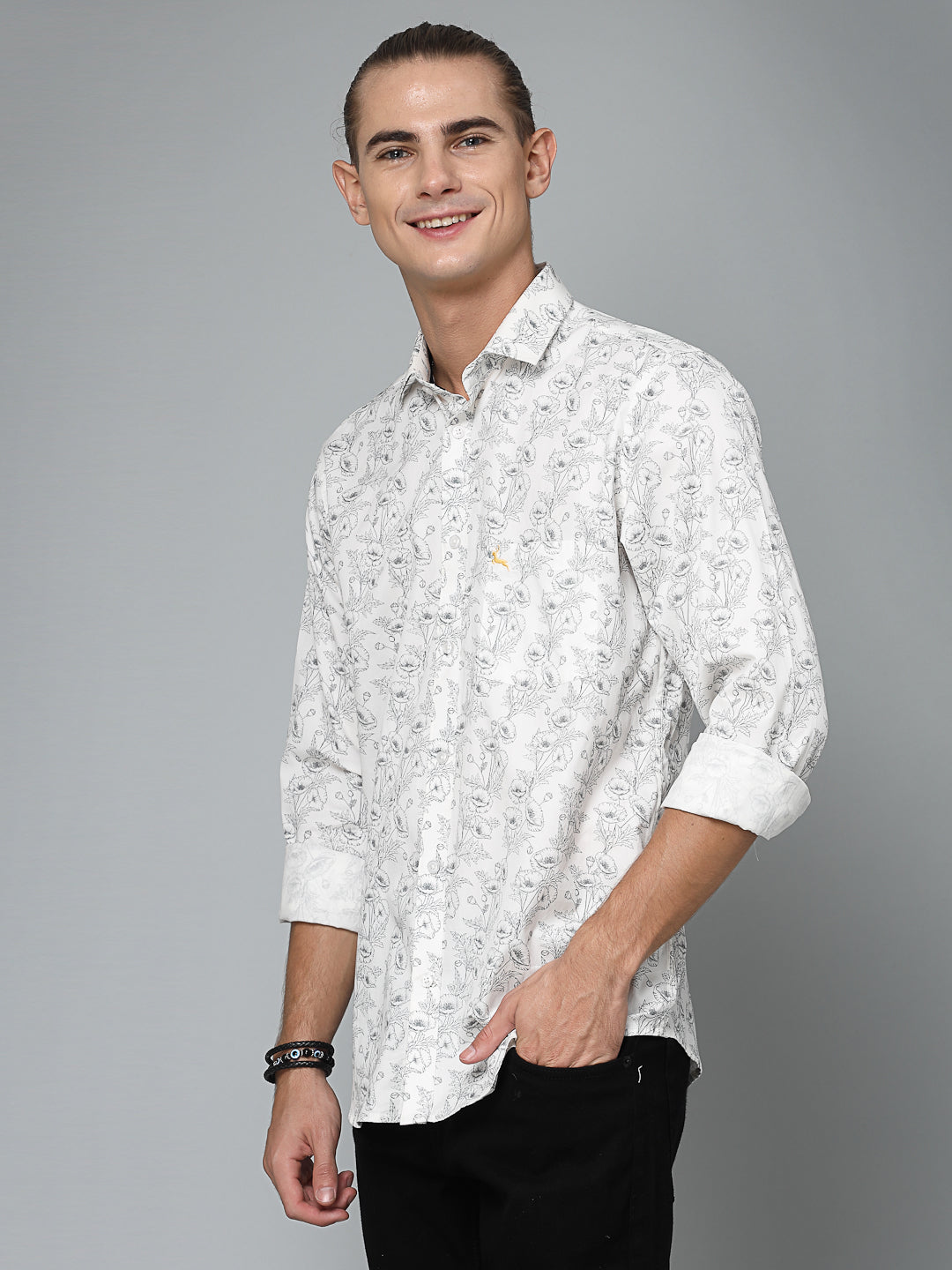 valbone-men-s-Geometric-printed-giza-cotton-casual-shirt