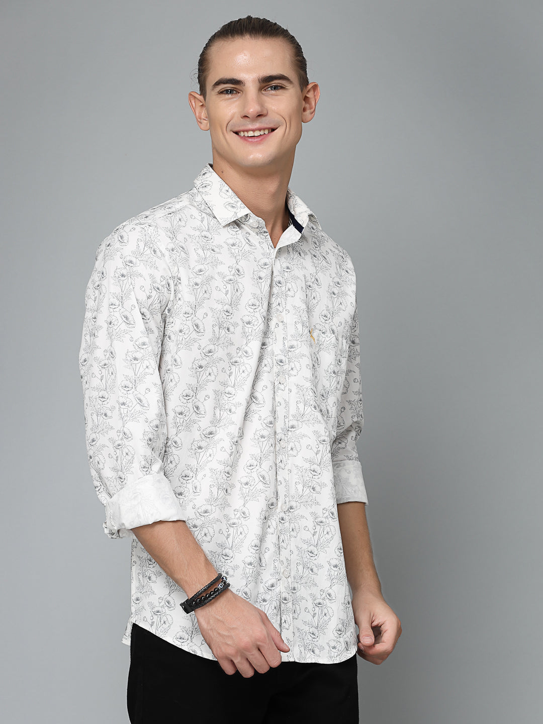valbone-men-s-Geometric-printed-giza-cotton-casual-shirt