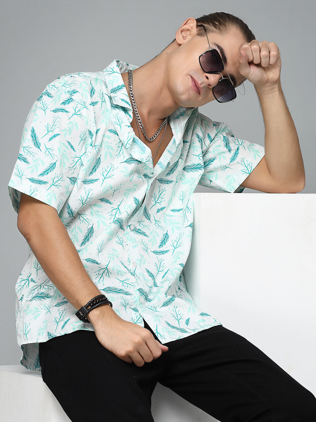 valbone-men-s-Dotid-printed-giza-cotton-casual-shirt