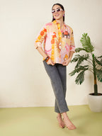 Women’s Multicolor Printed Shirt