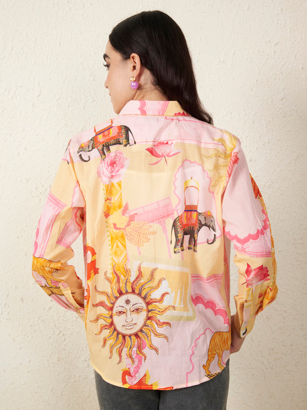 Women’s Multicolor Printed Shirt