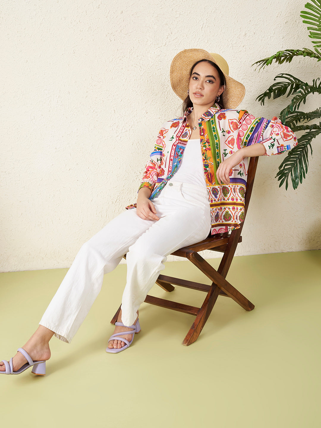 Women Multicolor Printed Casual Shirt