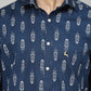 Valbone Men Printed Giza Cotton Casual Shirt