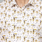 Valbone Men Printed Giza Cotton Casual Shirt
