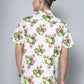 Valbone Men's Floral Printed Giza Cotton Casual Shirt