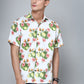 Valbone Men's Floral Printed Giza Cotton Casual Shirt