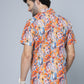 Valbone Men Geometric Printed Giza Cotton Casual Shirt