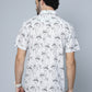 Valbone Men Abstract Printed Giza Cotton Casual Shirt
