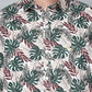 Valbone Men's Leaf Printed Giza Cotton Casual Shirt