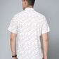 Valbone Men's Geometrical Printed Giza Cotton Casual Shirt