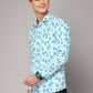 Valbone Men Printed Giza Cotton Casual Shirt