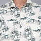 Valbone Men Texture Printed Giza Cotton Casual Shirt