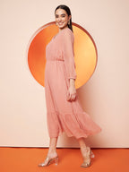 Blush Pink Maxi Dress