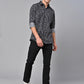 Valbone Men Printed Giza Cotton Casual Shirt
