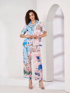 Women's Scenic Print Co-Ord Set