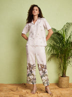 Women's Tropical Print Co-Ord Set