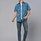 Valbone Men Printed Giza Cotton Casual Shirt