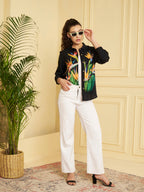 stunning Tropical Print Shirt
