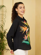 stunning Tropical Print Shirt