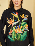 stunning Tropical Print Shirt