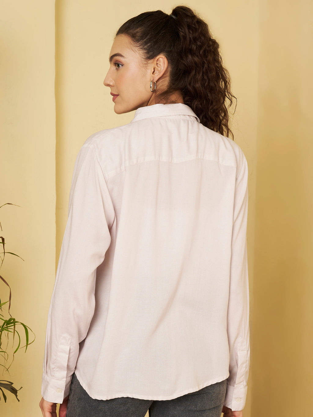 Graphic Music Print Shirt