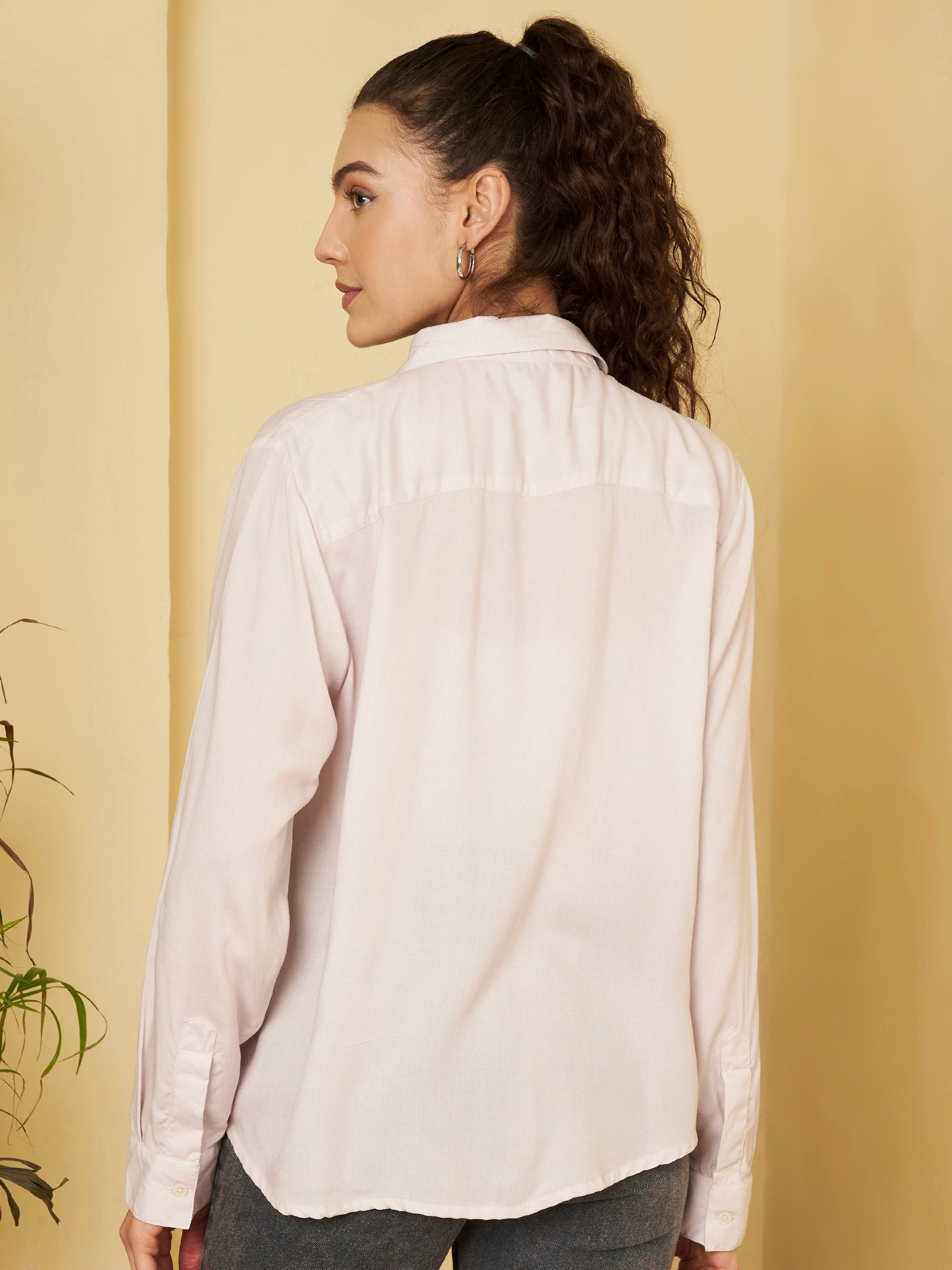 Graphic Music Print Shirt