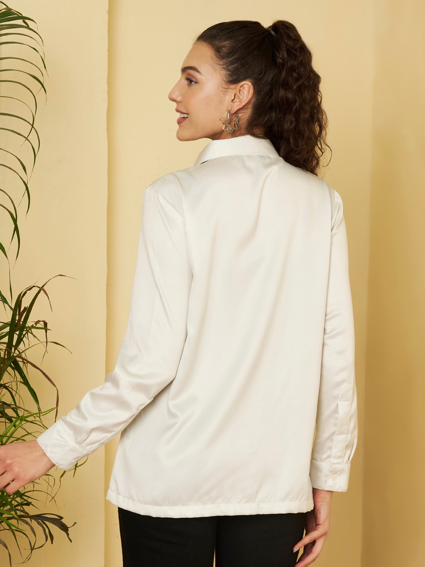 Abstract Landscape Printed Shirt