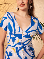 Button-Down Midi Dress