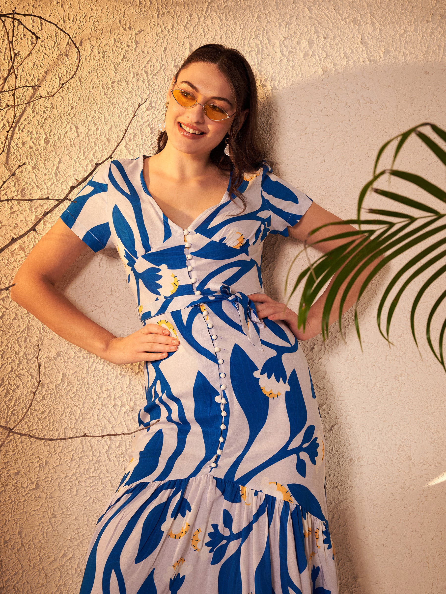 Button-Down Midi Dress