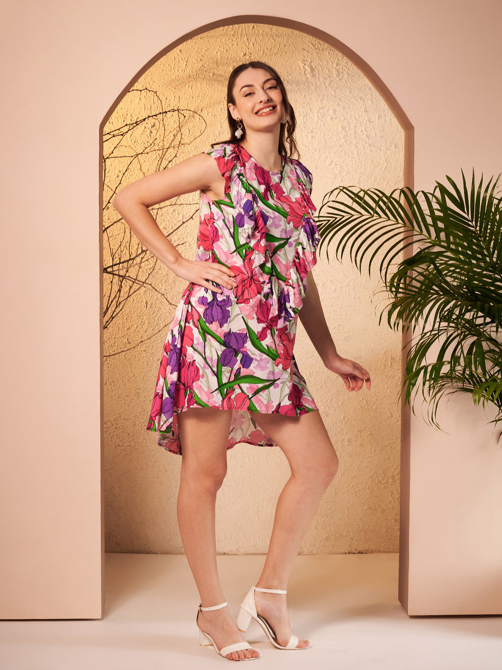 High-Low hemline Dress