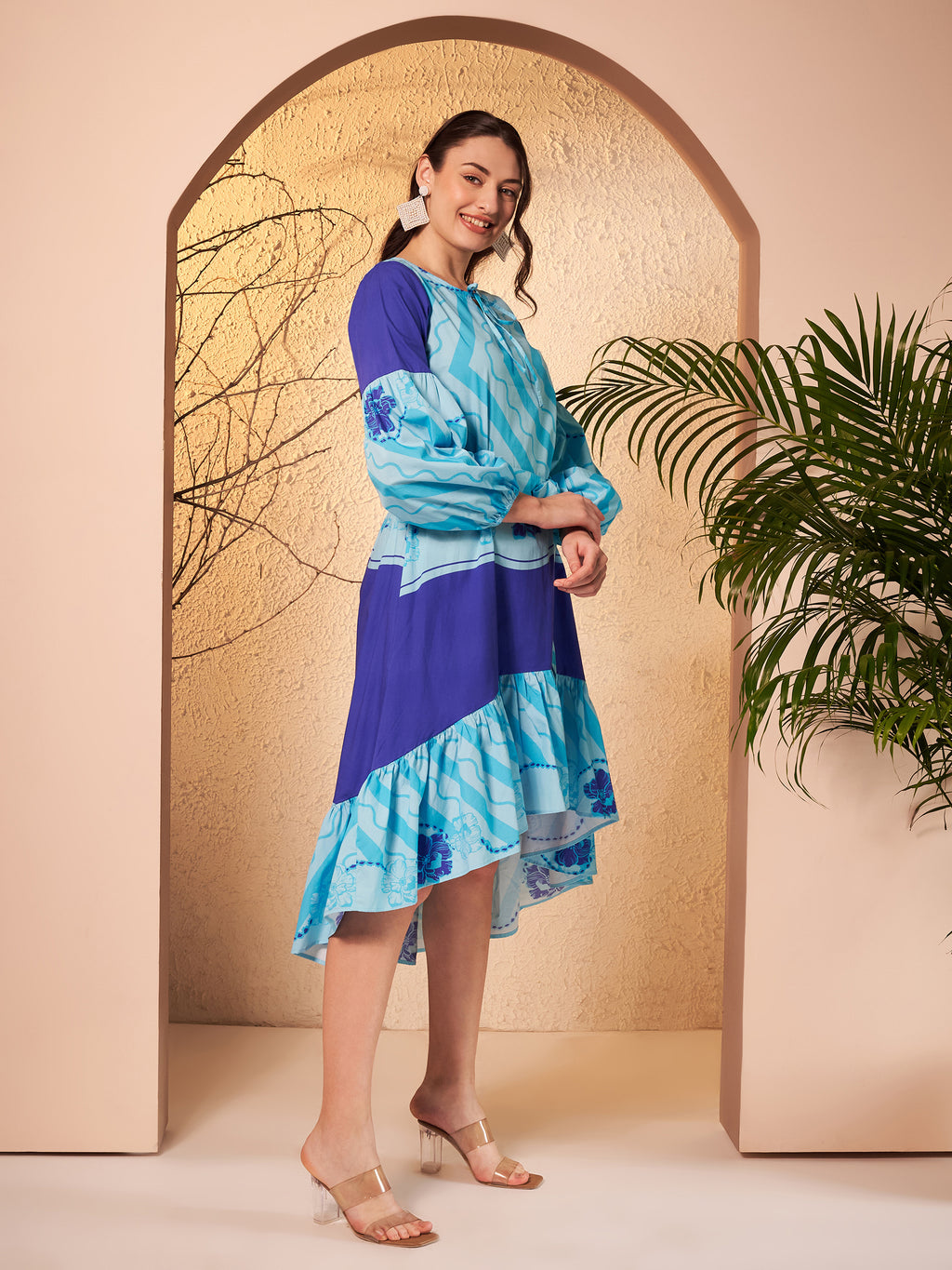 High-Low Hem Dress