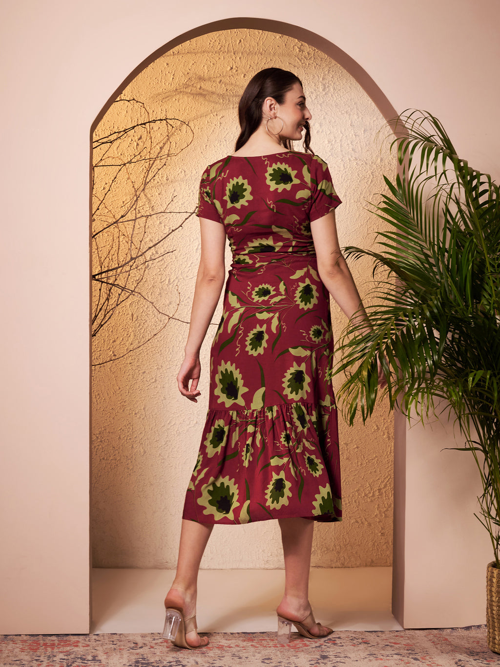 Button-Down Midi Dress