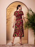 Button-Down Midi Dress