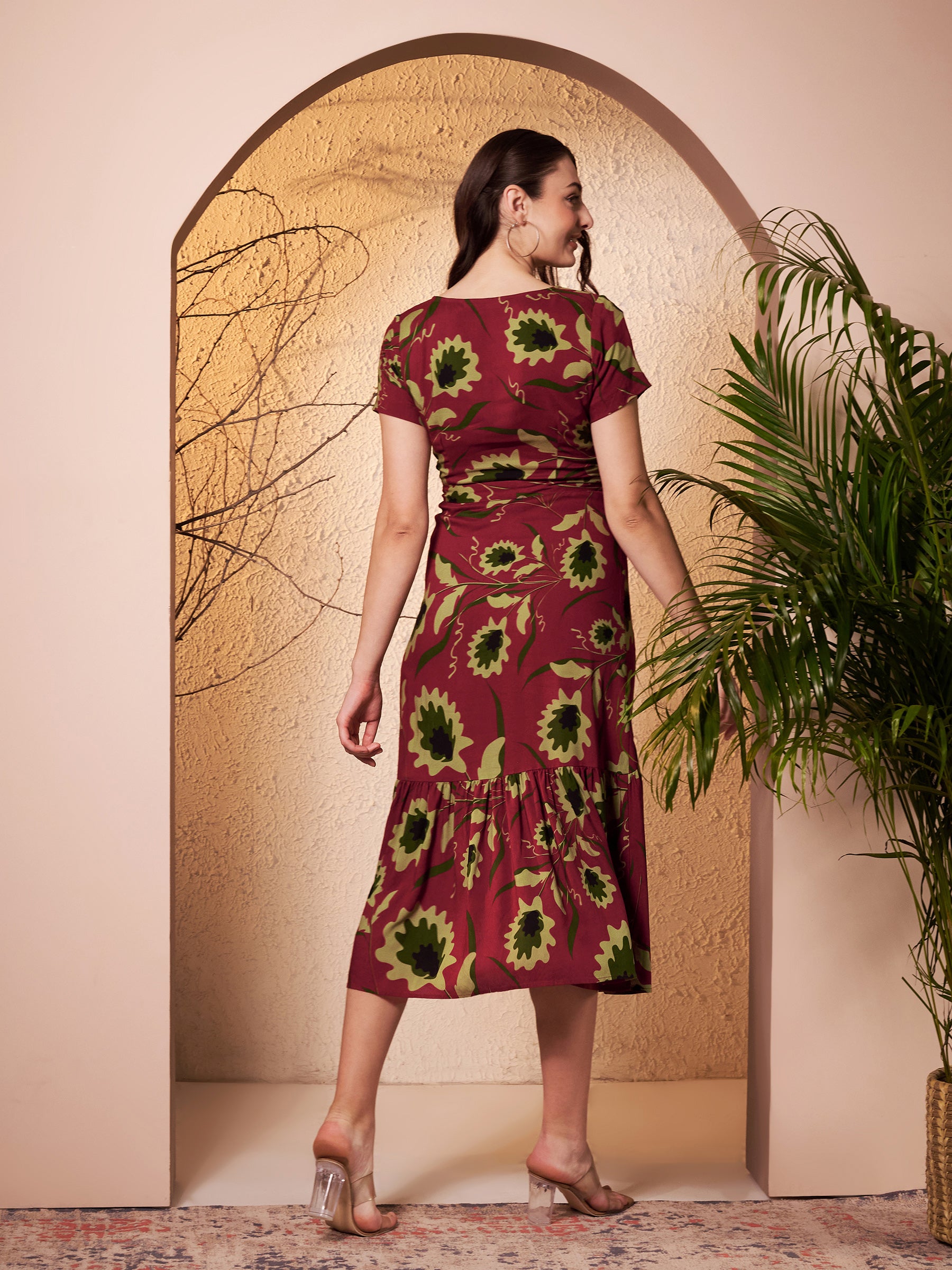 Button-Down Midi Dress