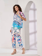Women's Scenic Print Co-Ord Set