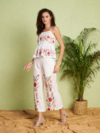 Women's Floral Print Co-Ord Set