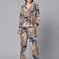 Floral Printed Top With Trouser Co-Ords