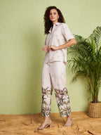 Women's Tropical Print Co-Ord Set