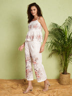 Women's Floral Print Co-Ord Set