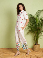 Women's Floral Print Co-Ord Set