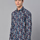 Valbone Men Printed Giza Cotton Casual Shirt