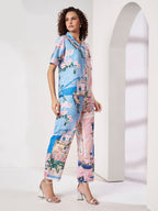Women's Scenic Print Co-Ord Set