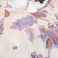 Valbone Women's Western Wear Peach Viscose Floral Printed Dress