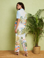 Women's Scenic Print Co-Ord Set