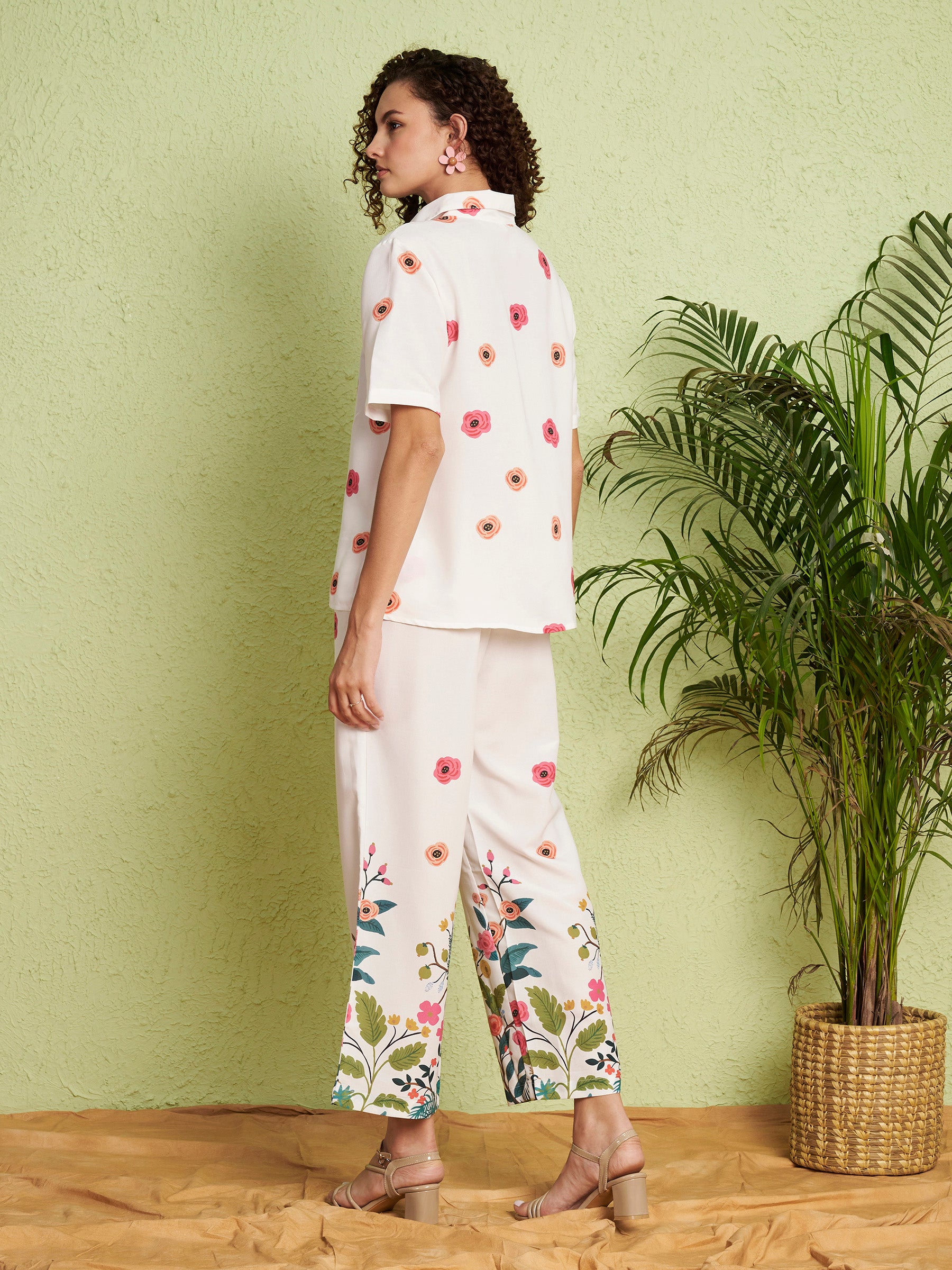 Women's Floral Print Co-Ord Set