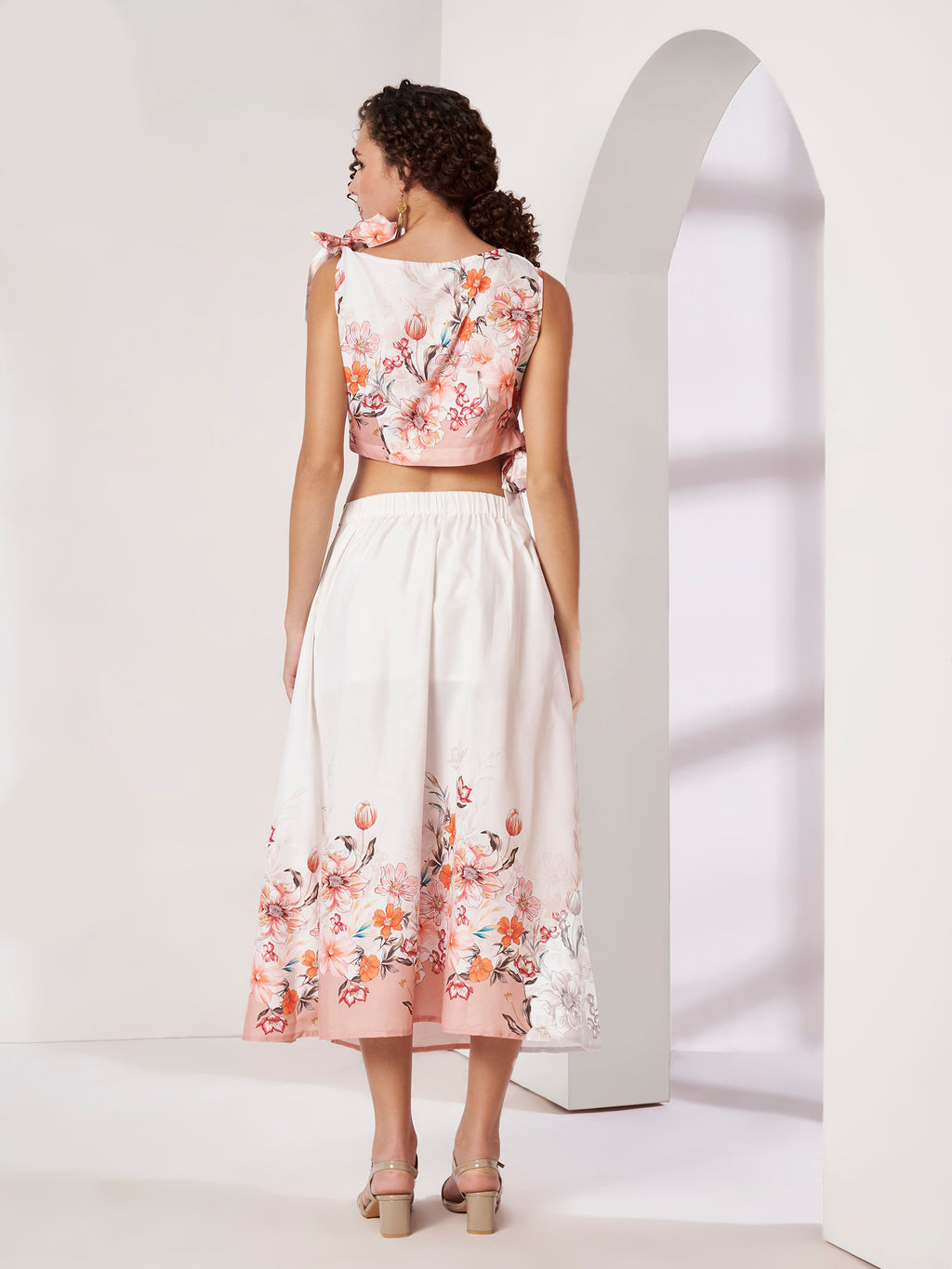 Women's Tropical Print Co-Ord Set