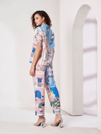 Women's Scenic Print Co-Ord Set