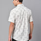 Valbone Men Printed Giza Cotton Casual Shirt