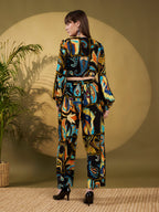 Black Bohemian Printed Co-Ord Set